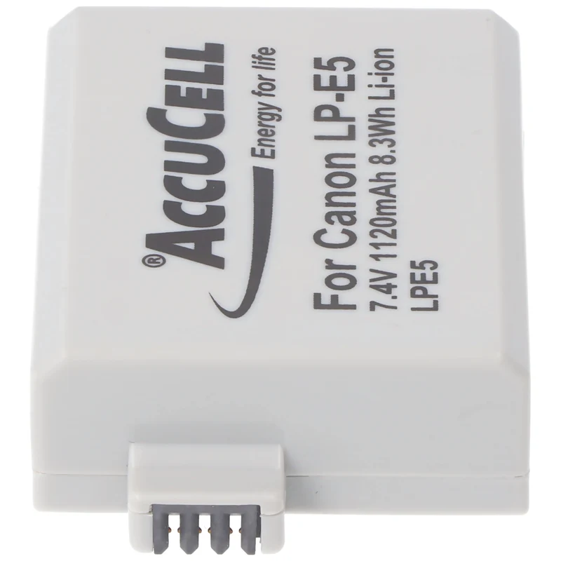 AccuCell Akku passend für Canon EOS-450D Akku