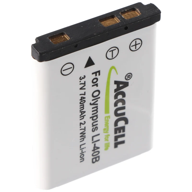 AccuCell Akku passend für Nikon CoolPix S200 Akku