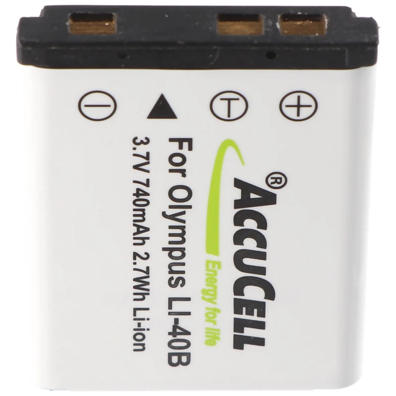 AccuCell Akku passend für Nikon CoolPix S200 Akku