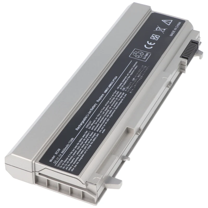 AccuCell Akku passend für Dell Latitude E6500, E6510, E6410, 6600mAh