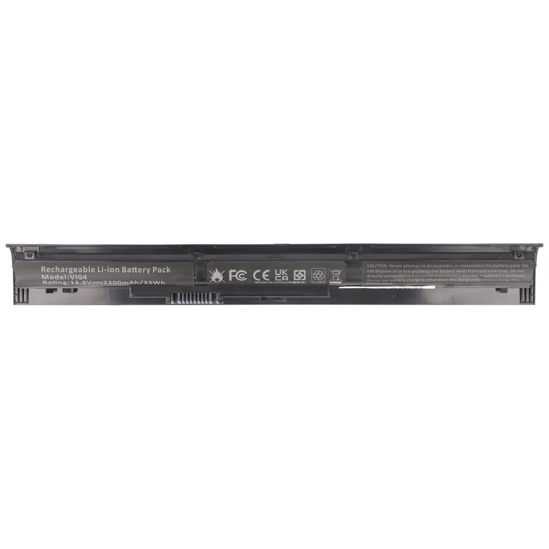 AccuCell Akku passend für HP VI04 Akku Pavilion 14, Pavilion 15, Pavilion 17, HSTNN-LB6I