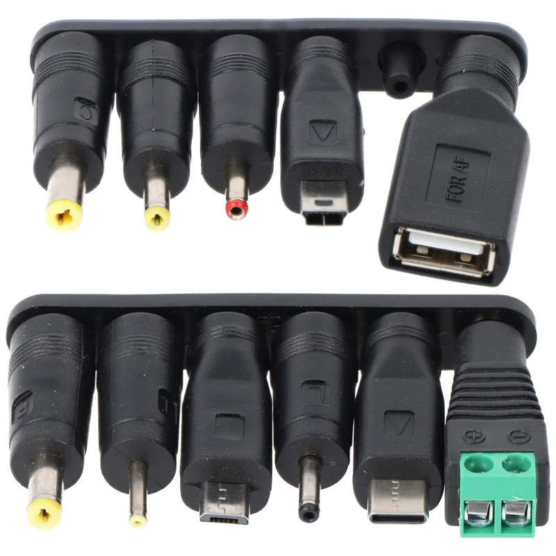 Goobay 3 V - 12 V Universal-Netzteil inkl. 6 DC-Adapter - max. 12 W und 1 A