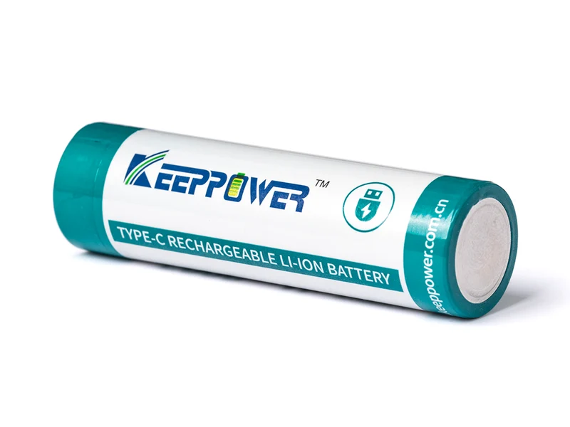 Keeppower 21700 - 5000mAh, Li-Ionen 3,6V - 3,7V - mit USB-C ein.-u.Ausgang