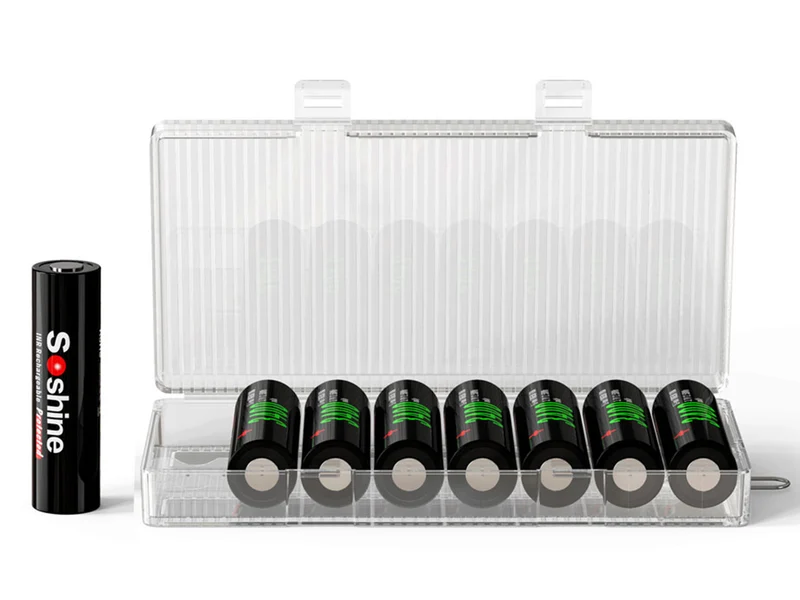 Soshine Aufbewahrungsbox für 8x 18650 Akkus SBC-24