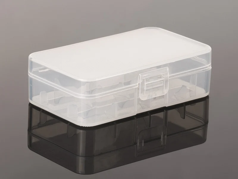 Keeppower Aufbewahrungsbox B1 für 2x 18650 (robuste und rutschfeste Ausführung)