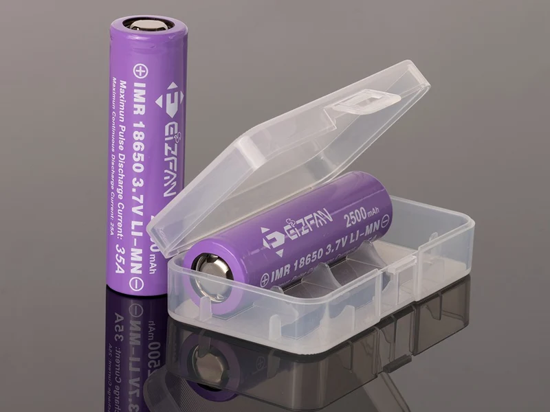 Keeppower Aufbewahrungsbox B1 für 2x 18650 (robuste und rutschfeste Ausführung)