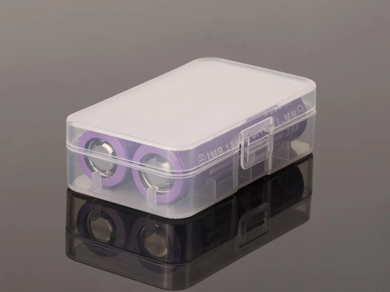 Keeppower Aufbewahrungsbox B1 für 2x 18650 (robuste und rutschfeste Ausführung)