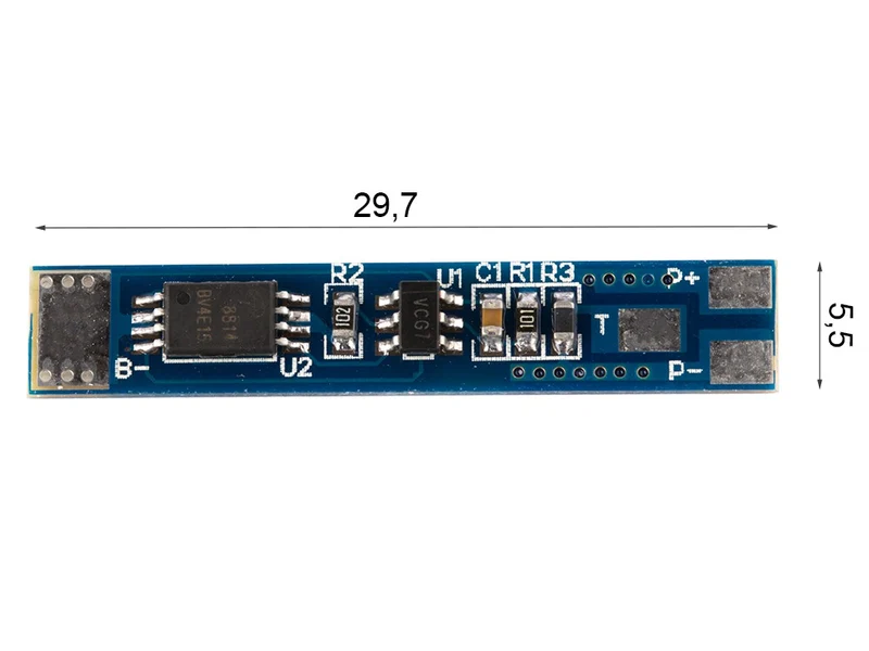 1S PCB - Keeppower PCM KP-1S5530-V2 (Schutzelektronik) 1MOS