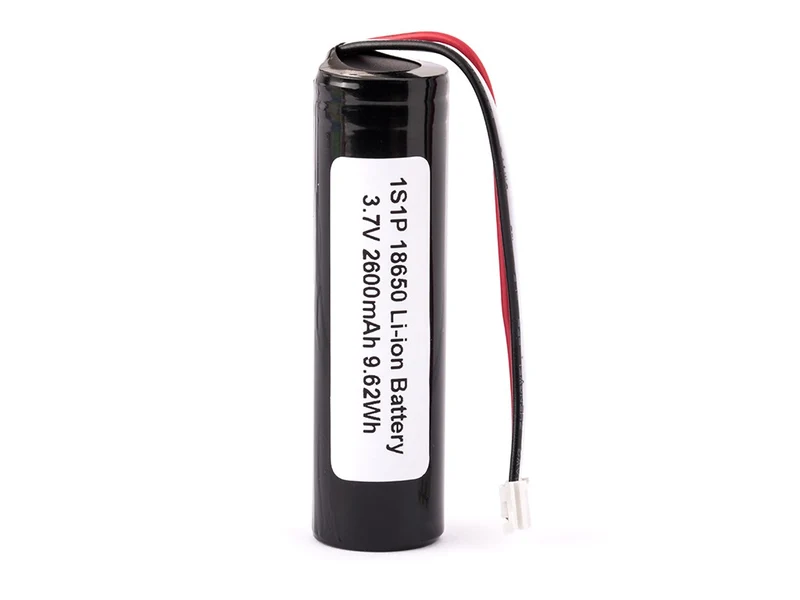 Keeppower 1S1P 18650 2600mAh Li-Ion-Akku mit BMS-Schutz (18650 26J) und Kabelanschluss