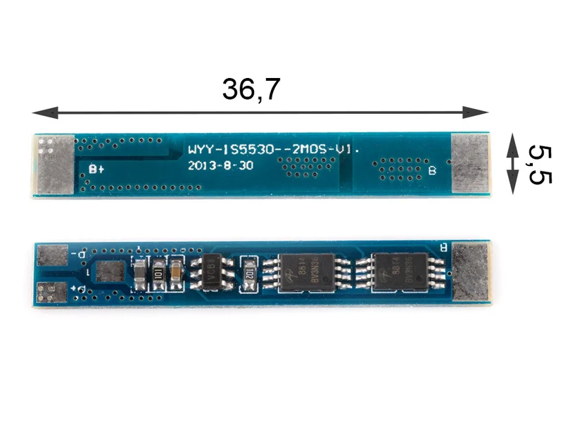 1S PCB/PCM - Keeppower 1S-5530 (Schutzelektronik) 2MOS