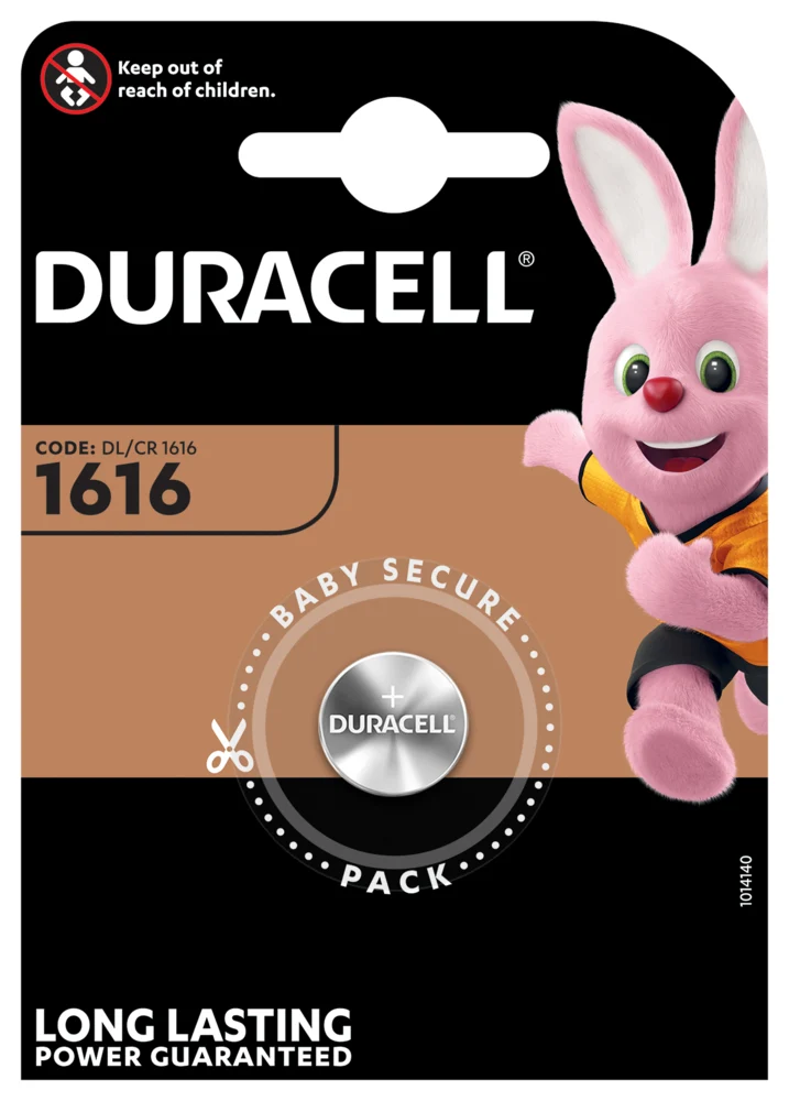 Duracell Lithium Batterie 1616 - 3V - DL1616/CR1616