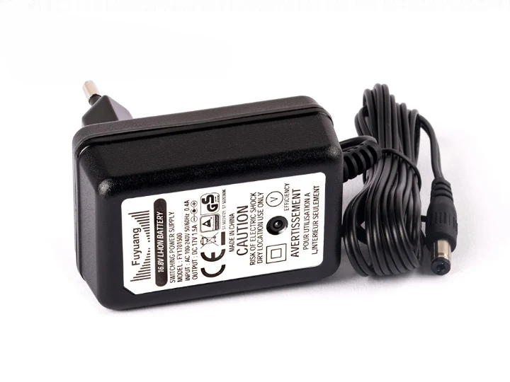 Fuyuang 14,4V-14,8V (17V) Li-Ion-Ladegerät 4S + DC-Plug (5,5mm-2,1mm)
