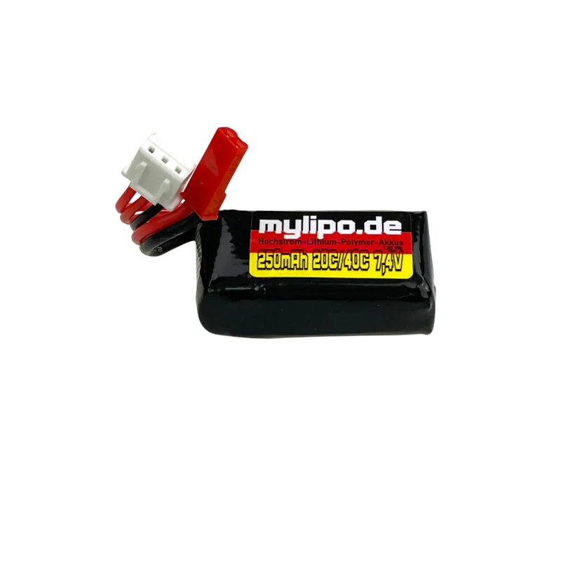Mylipo Lipo Akku 250mAh 7,4V 20C/40C JST Stecker
