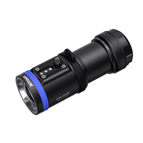 Xtar Taschenlampe D30-4000 SET mit Ladegerät und 4x 18650 Akku
