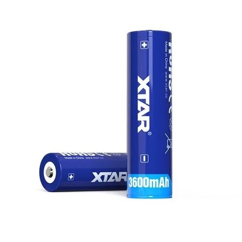 XTAR 18650 3600mAh 3,6V - 3,7V Li-Ion-Akku (geschützt)