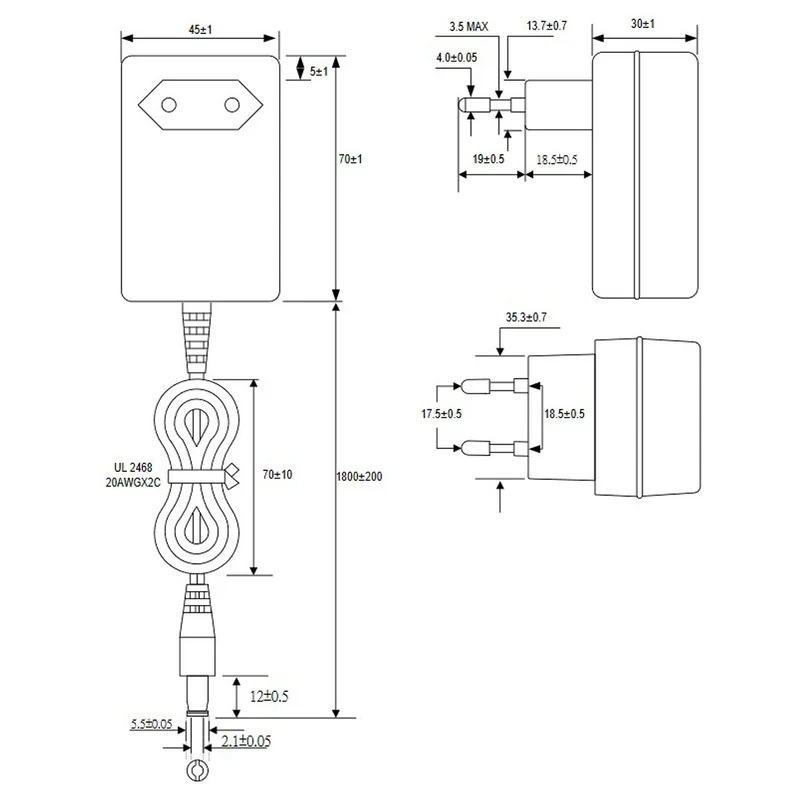Fuyuang LiFePO4 4S 14,6V (15V) Ladegerät für 12V Akku