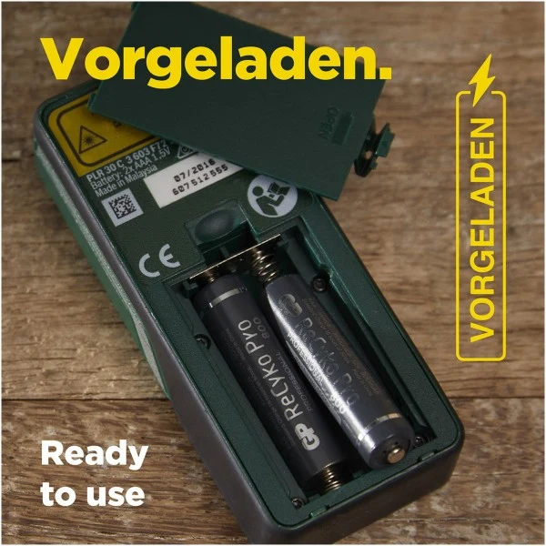 AAA Akku GP NiMH 800 mAh ReCyko Pro 1,2V 4 Stück