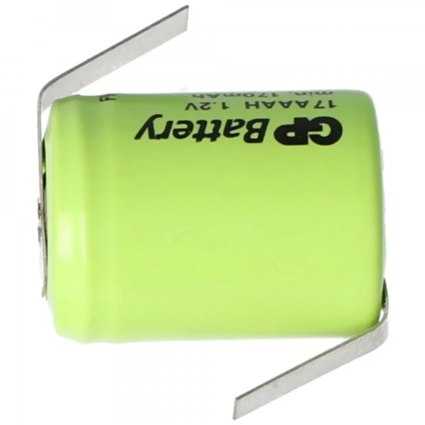 GP Batteries KAN 1/3AAA Micro 1,2 Volt 170mAh NiMH mit Lötfahne Z-Form