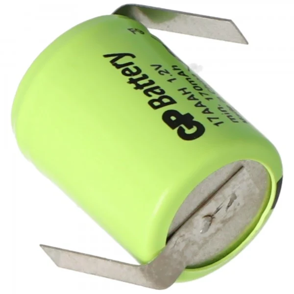 GP Batteries KAN 1/3AAA Micro 1,2 Volt 170mAh NiMH mit Lötfahne Z-Form