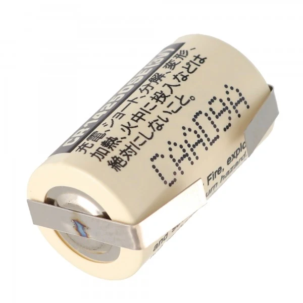 Sanyo CR14250 SE 1/2AA IEC CR14250 3V 850mAh U-Lötfahne Lithium Batterie