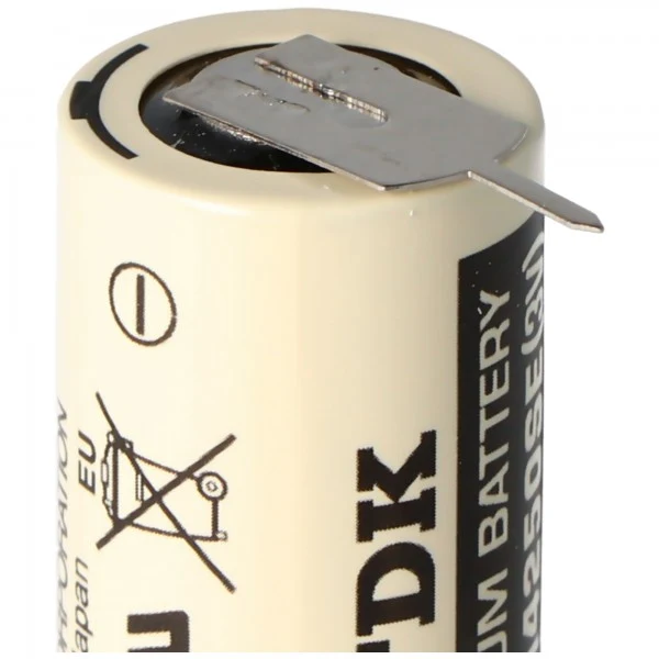 Sanyo CR14250 SE 1/2AA IEC CR14250 3V 850mAh 3er Print Lithium Batterie