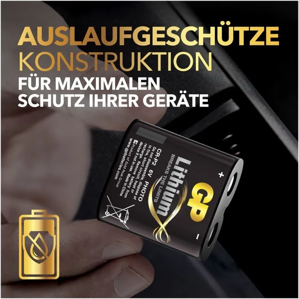 CRP2 Batterie GP Lithium 6V