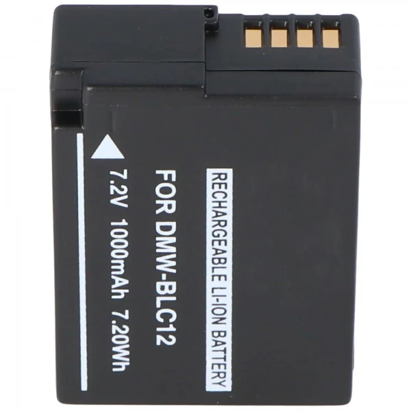 AccuCell Nachbau Akku passend für Panasonic DMW-BLC12 Akku Leica Leica BP-DC 12-E Akku Leica Q Typ 116