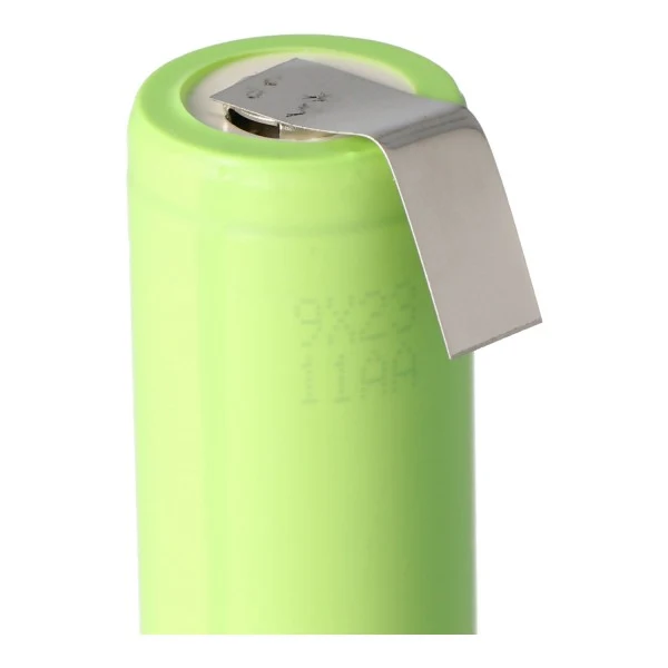Panasonic NCR18500A 2040mAh 3,6V - 3,7V mit Lötfahne U