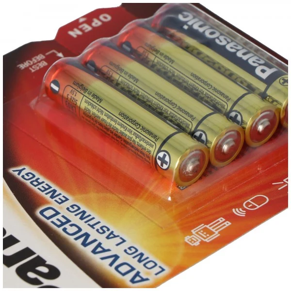 Panasonic Pro Power Alkaline Micro AAA, LR03 im 4er Blister