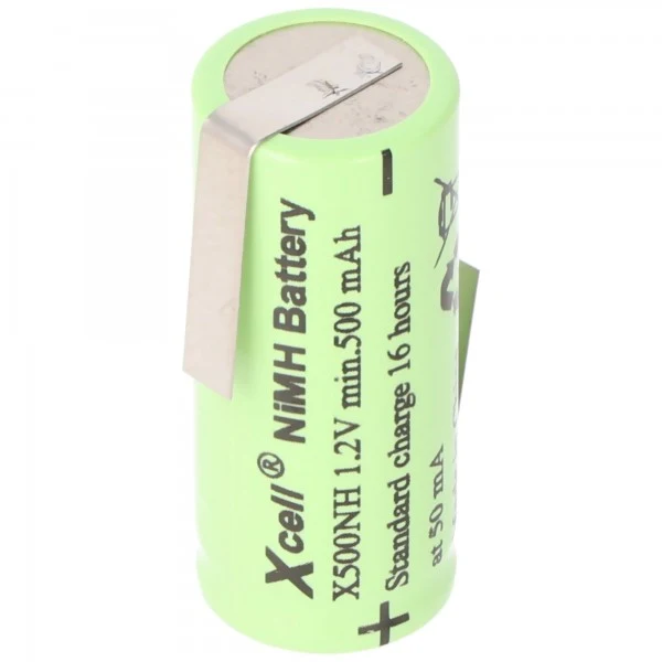 AccuCell GP Lady Akku GP 50NH, LR1, Size N NiMH Akku 500mAh mit Lötfahne in Z-Form