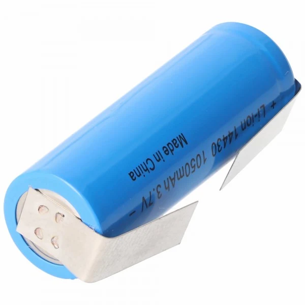 AccuCell 4/5AA 42x14mm Li-ion Akku LI-ION20 passend für 570mah Philips Norelco PT724PT725PT730PT734