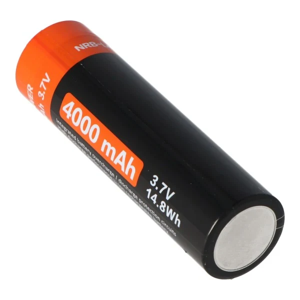 AccuCell 4000mAh Li-Ion 21700er Li-Ion-Akku 21700 mit 3,7 Volt 4000mAh 14,8Wh, 21,3x76,3mm mit USB-C Ladeanschluss zum Nachladen