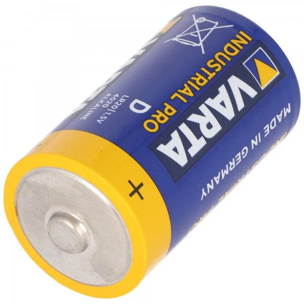 Varta A98L-0031-0005 1,5 Volt max. 16500mAh Abmessungen ca. 61,5 x 34,2mm Alkaline Mono D LR20