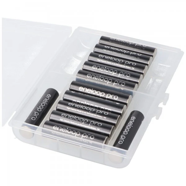 Panasonic eneloop Pro, Ready-to-Use Ni-MH Akku, AAA Micro, min. 930 mAh, 500 Ladezyklen mit AccuSafe