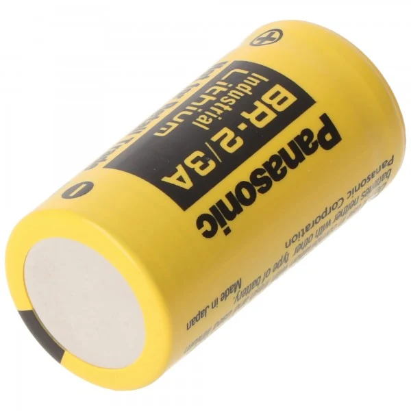 BR-2/3 A Panasonic Lithium Batterie ohne Lötfahne, 3,0 Volt