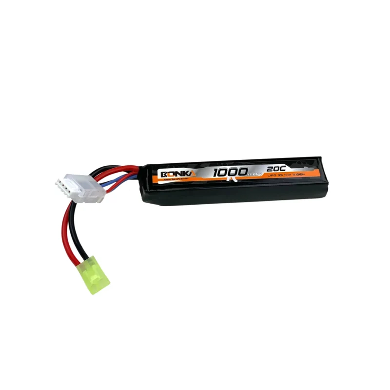 Bonka Airsoft Lipo Akku 1000mAh 3S 11,1V 20C-1-Mini Tam