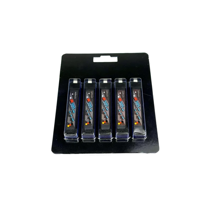 Mylipo Lipo Akku 305mAh HV 3.8V 40/80C BT2 Stecker im Blister (5 St.)