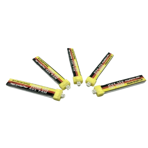 Mylipo 333mAh 3,8V 25C/50C HV 4,35V PH2.0 Stecker (5 St.)
