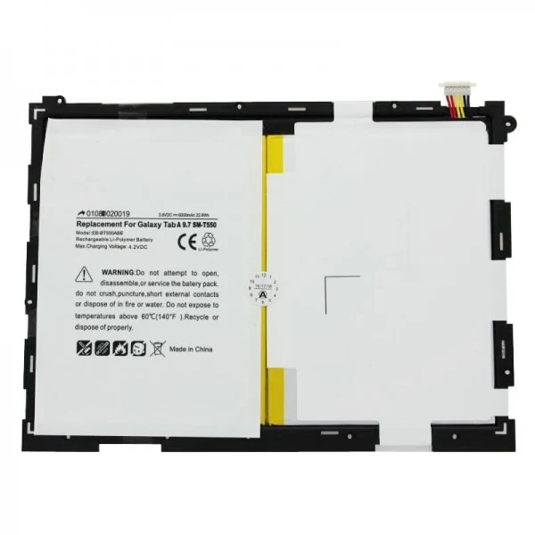 AccuCell Akku passend für den Samsung Galaxy Tab A 9.7 Akku SM-P550, SM-T550, EB-BT550ABE