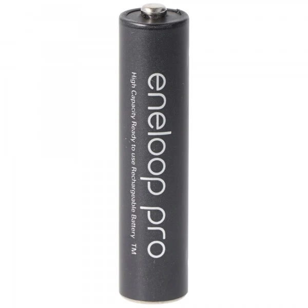Panasonic eneloop pro, vorgeladen, 2-Pack BK-4HCDE/2BE Akku NiMH, Micro, AAA, HR03, 1.2V und 930mAh