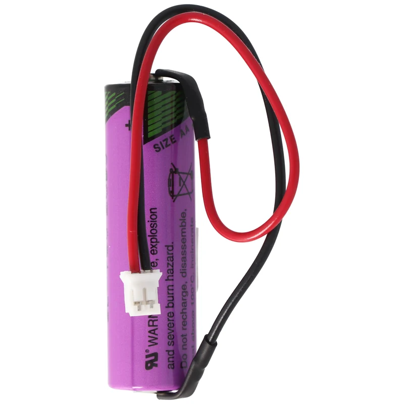AccuCell Ersatzbatterie passend für die Testo Datenlogger 175-T1 Batterie mit Kabel und Stecker