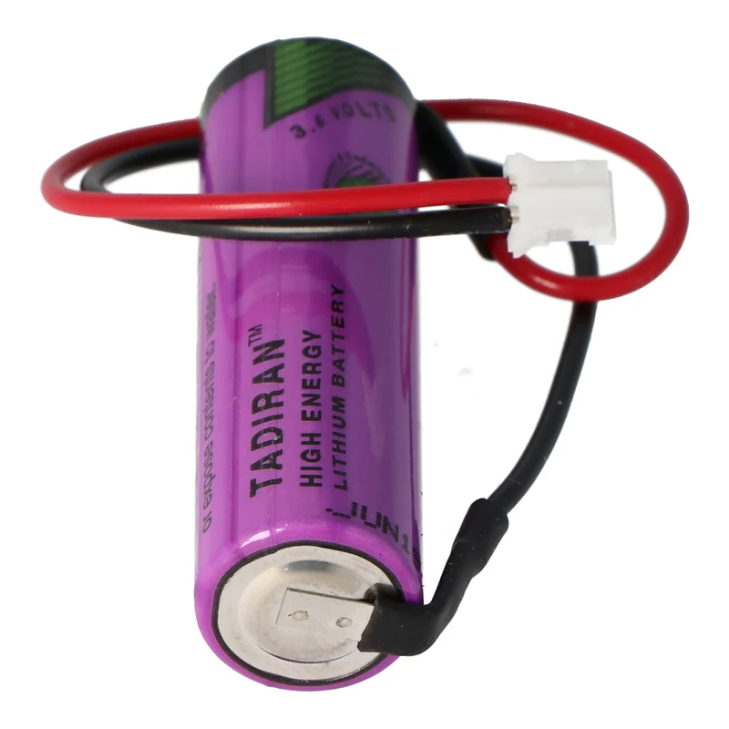 AccuCell Ersatzbatterie passend für die Testo Datenlogger 175-T1 Batterie mit Kabel und Stecker