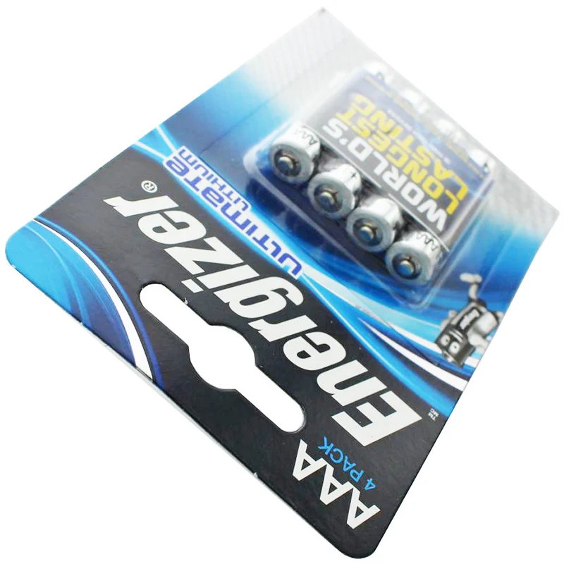 Energizer L92 Lithium Batterie AAA, 1,5 Volt 1260mAh 4er Blister