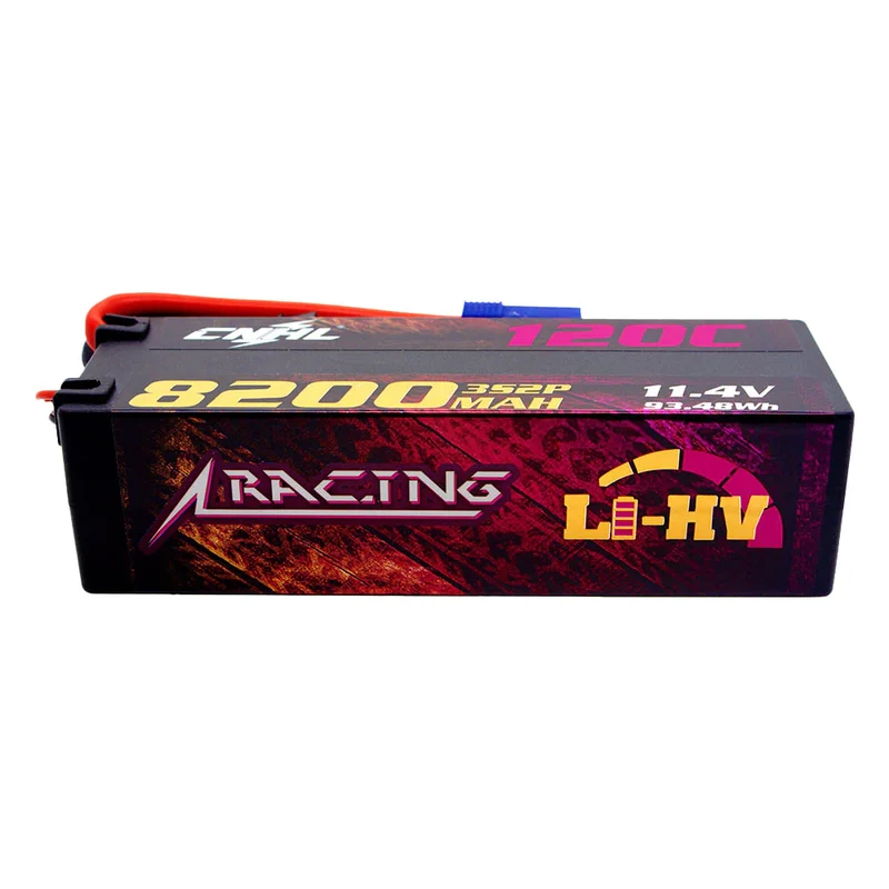 CNHL Racing Series LiHV 3S 8200mAh 11,4V 3S 120C HV Hartschalen-Lipo-Akku mit EC5-Stecker
