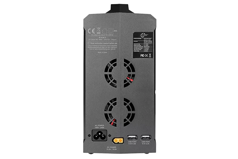 RC Plus – Cube 100 Quad-Ladegerät – AC-DC – 4 x 100 W – 4 x 6S Lixx – 15 Nixx – 20 V PB