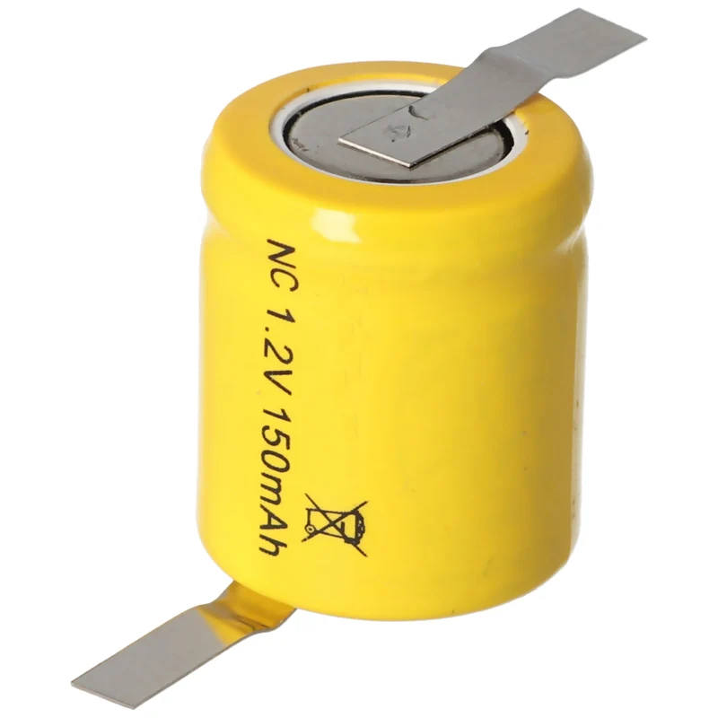AccuCell N-150AA Akku NiCd 1/3 AA Mignon mit Lötfahne Z-Form