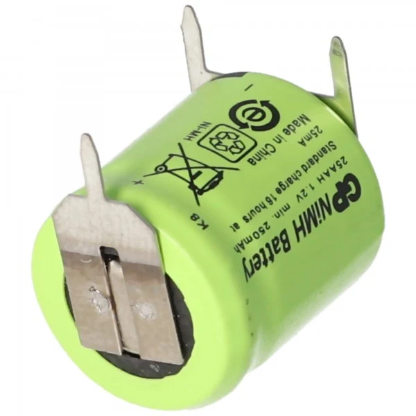 GP Batteries für Sanyo N-110AA NiMH 1,2V 150mAh 1/3 AA Mignon 3-er Print Akku