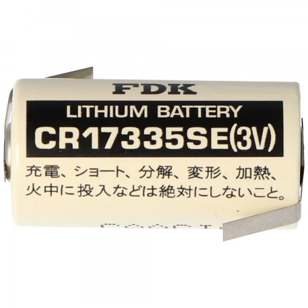 FDK Sanyo CR17335 SE Size 2/3A 3V 1800mAh Lötfahne Z Lithium Batterie