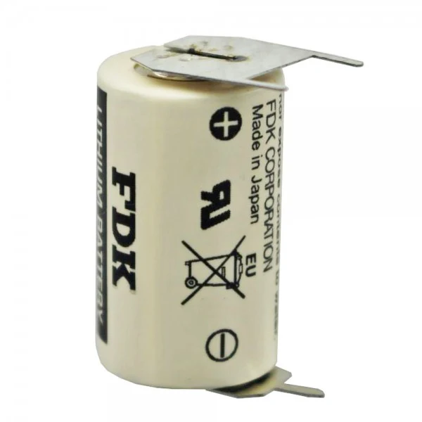 Sanyo CR14250 SE 1/2AA IEC CR14250 3V 850mAh 3er Print Lithium Batterie