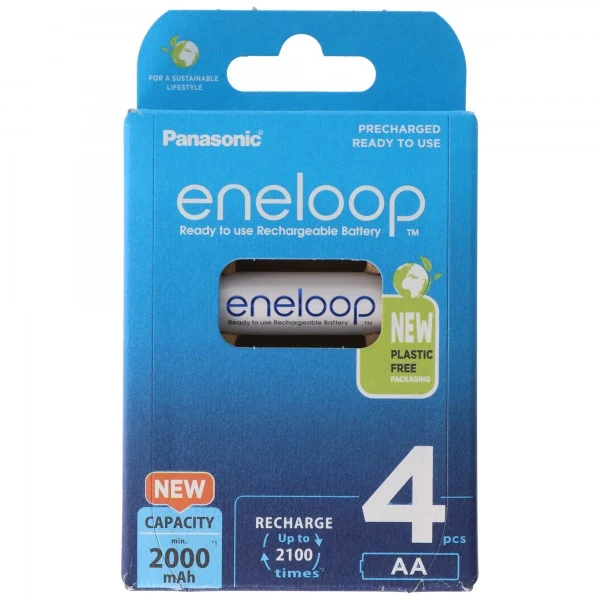 Eneloop Mignon AA 1,2V 2000mAh HR-3UTG Akku4er Pack